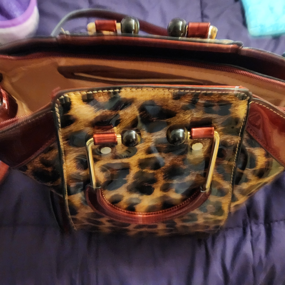 Leopard Print Women's Bag